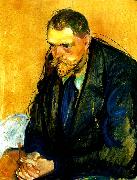 Edvard Munch portratt av helge backstrom oil painting reproduction